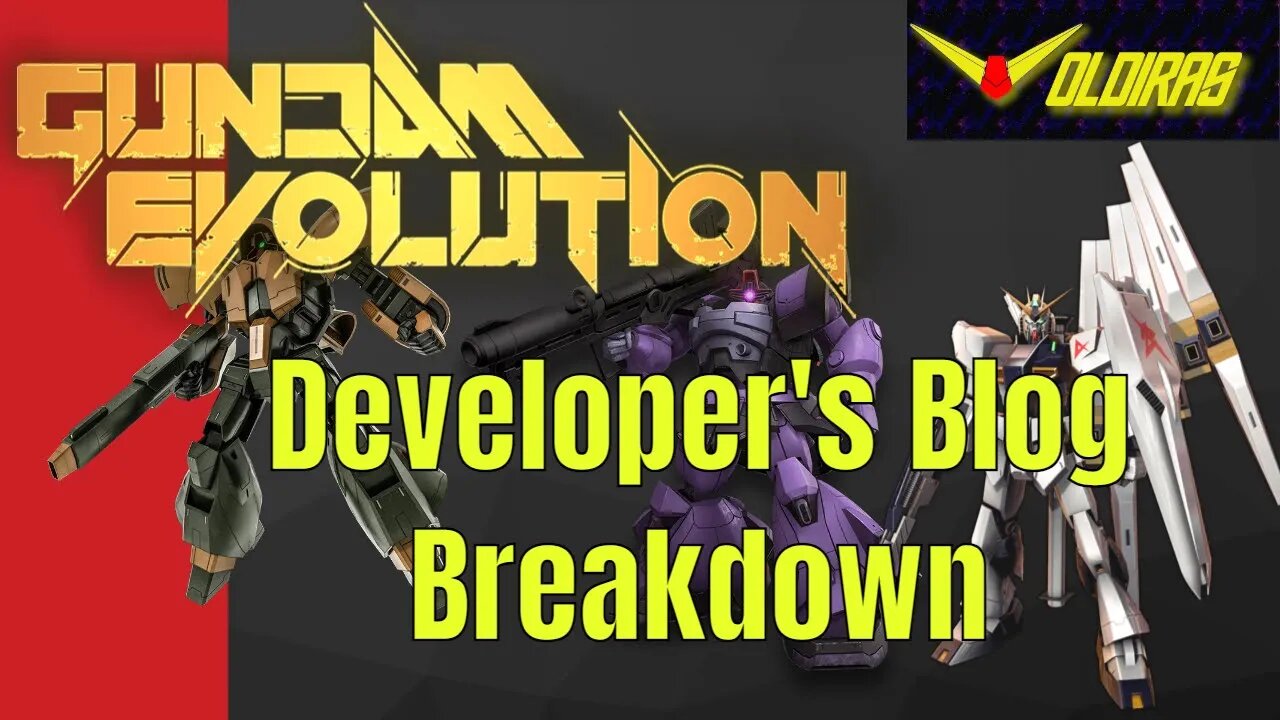 Gundam Evolution 11/21 Developers Blog Breakdown