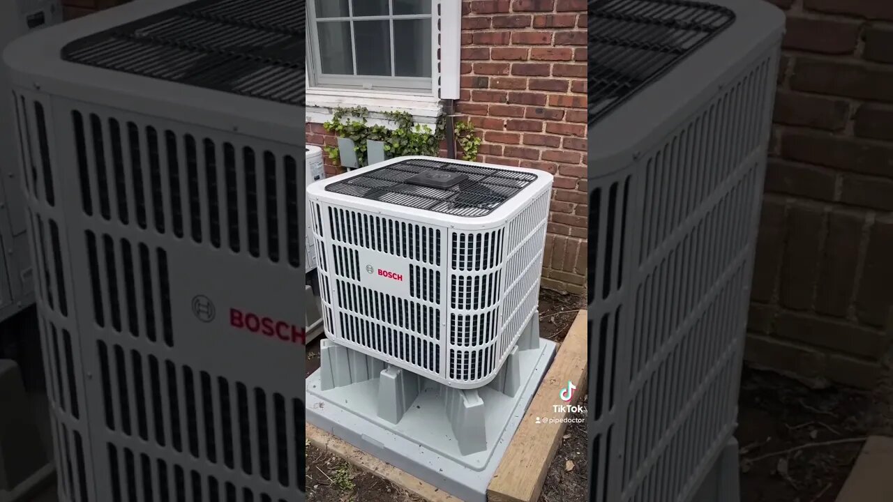 Customer gets their second Bosch heat pump with all new ductwork! #cooling #airconditioning #shorts