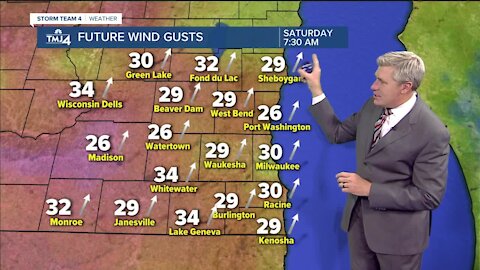 Temps reach 70 Saturday afternoon