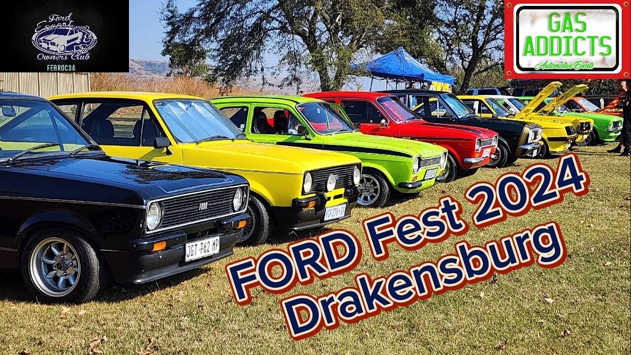 1st Ford Fest 2024 Drakensberg South Africa 🔥 Stunning Classic Cars