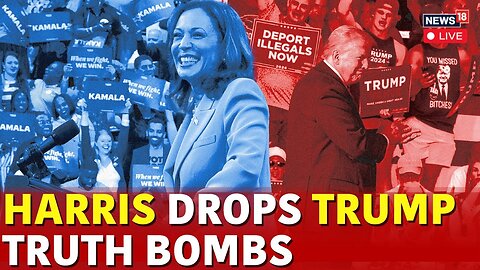 Kamala Harris Vs Donald Trump Live | Harris Dares Trump For A DEBATE