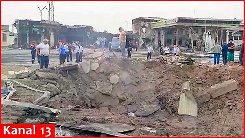 "Our houses are destroyed" - Images of destroyed houses in Russia's Kursk where fighting occurred