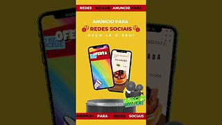 Anúncio para suas Redes Sociais