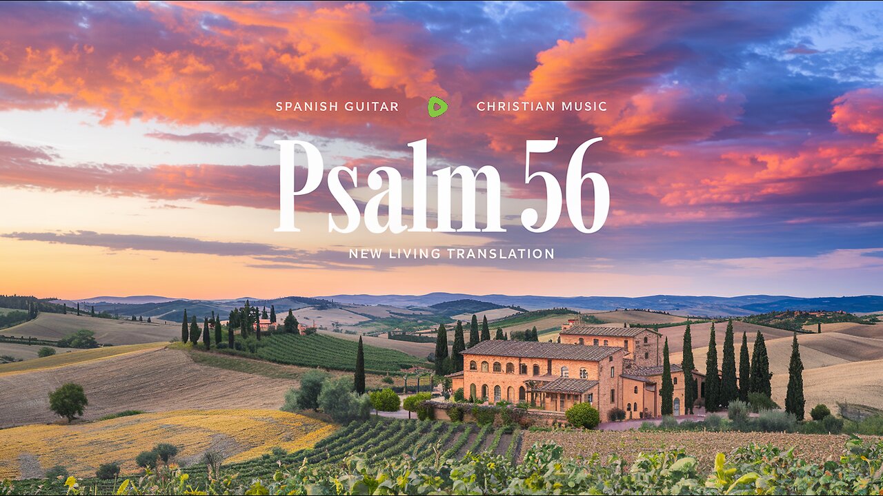 Based on Psalm 56 (NLT) - Christian Music - Spanish Guitar - Female Lead Vocals