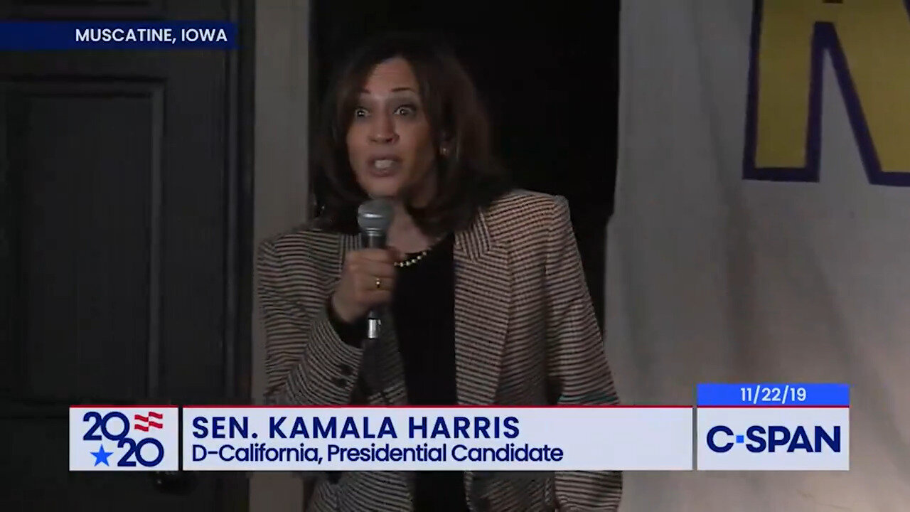 Kamala Harris Tyrannical 2019 Video Resurfaces: I Will Snatch Their Patent So That We Will Take Over