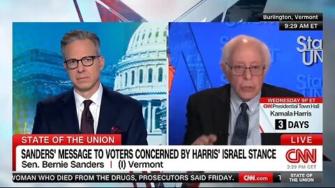 Sen Bernie Sanders Uses Hamas Death Toll Numbers
