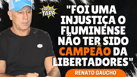 RENATO GAÚCHO ALERTOU QUE ÁRBITRO PREJUDICARIA O FLUMINENSE NA FINAL DA LIBERTADORES
