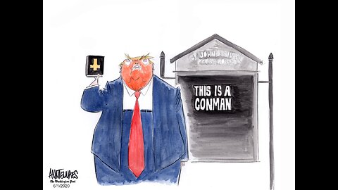 DONALD TRUMP - The Blasphemy, The Heresy, The "Messiah", The Great CON (DECEPTICON)