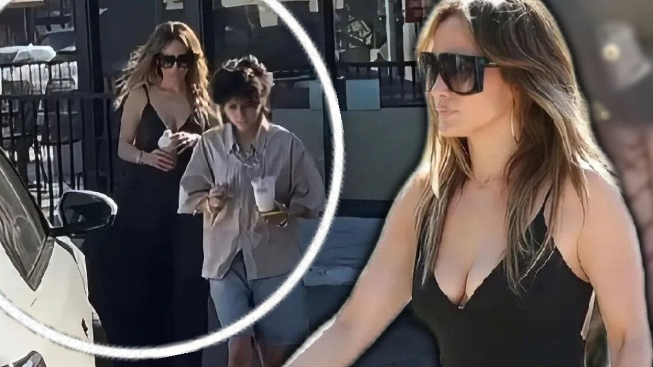 Jennifer Lopez Spotted Shopping at American Rebel in West Hollywood with Daughter Emme