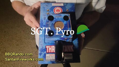 Thrill Tank - Red Lantern Fireworks