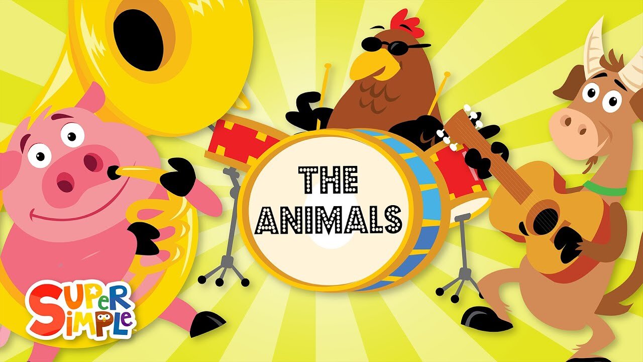 The Animals On The Farm | Super Simple Songs