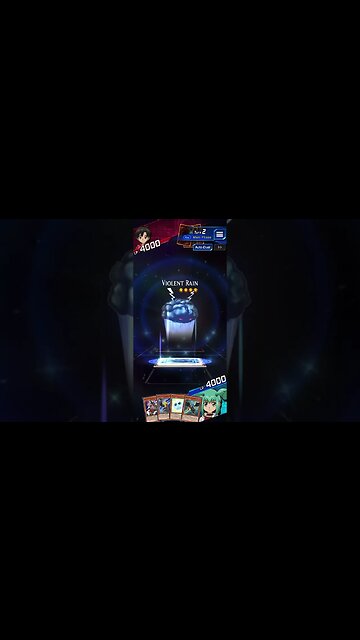 Yu-Gi-Oh! Duel Links - Zeman the Ape King Stone Tablet Card: Violent Rain (Turbo Duel GP Event Card)