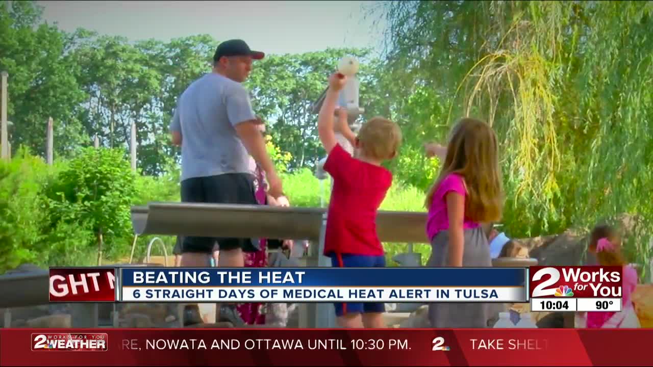 Sixth Day in a Row of a Medical Heat Alert in Tulsa