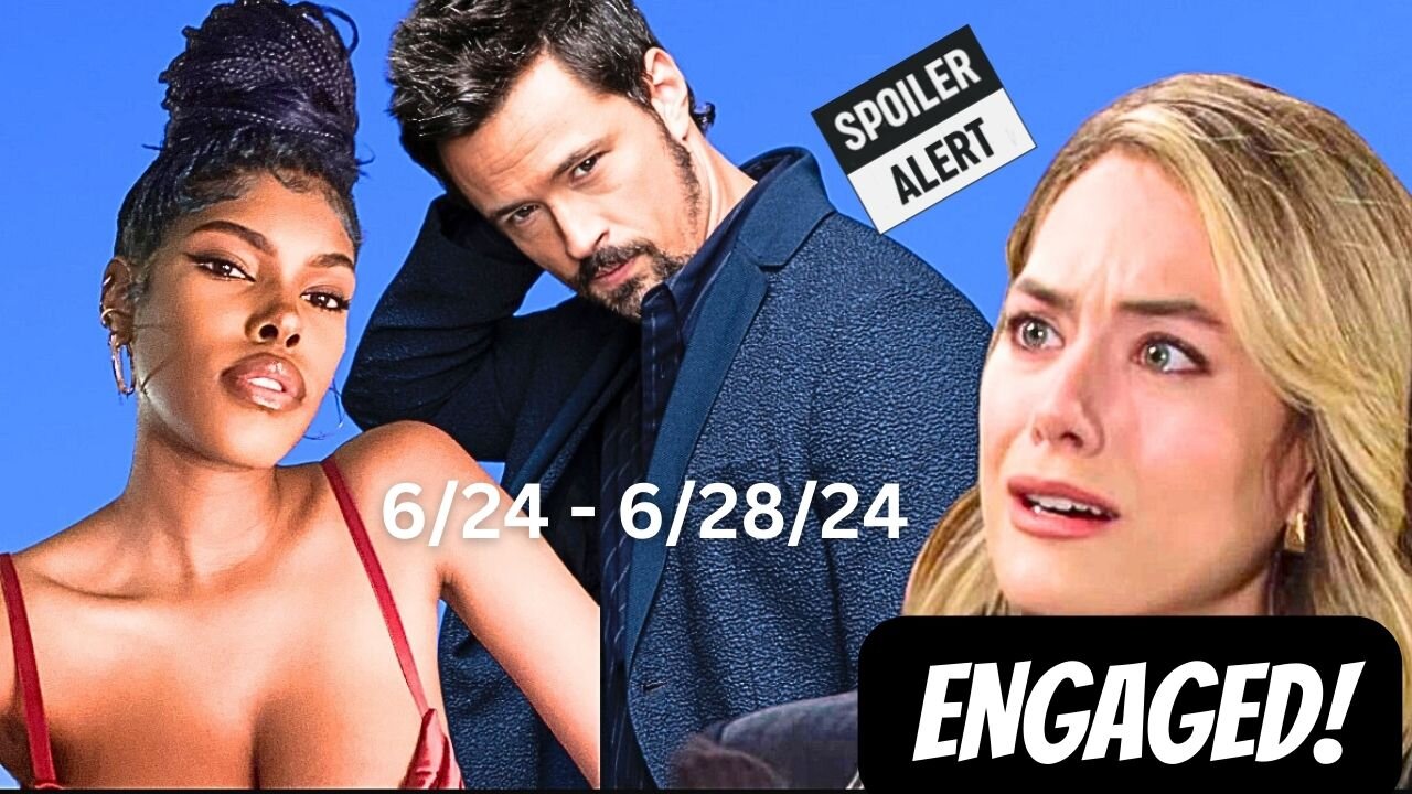 Thomas Is Engaged Hope Is Pissed! SPOILERS FOR THE BOLD AND THE BEAUTIFUL JUNE 24TH — JUNE 28TH 2024