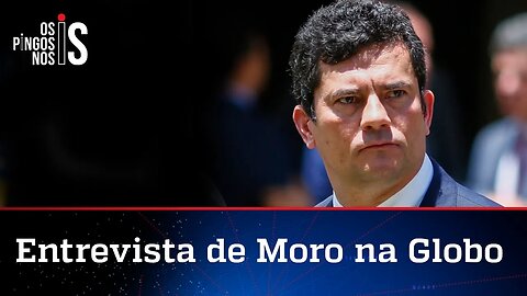 Moro vai até a Globo para dizer que está pronto para ser presidente