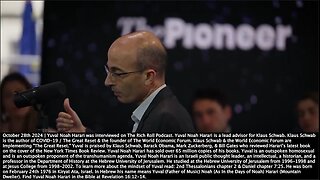 Yuval Noah Harari | "Now With AI You Can Create the First Total Surveillance Regime In History. You Don't Need Human Agents to Follow People Around. You Have AI Agents, You Have Smartphones, & Cameras Everywhere."