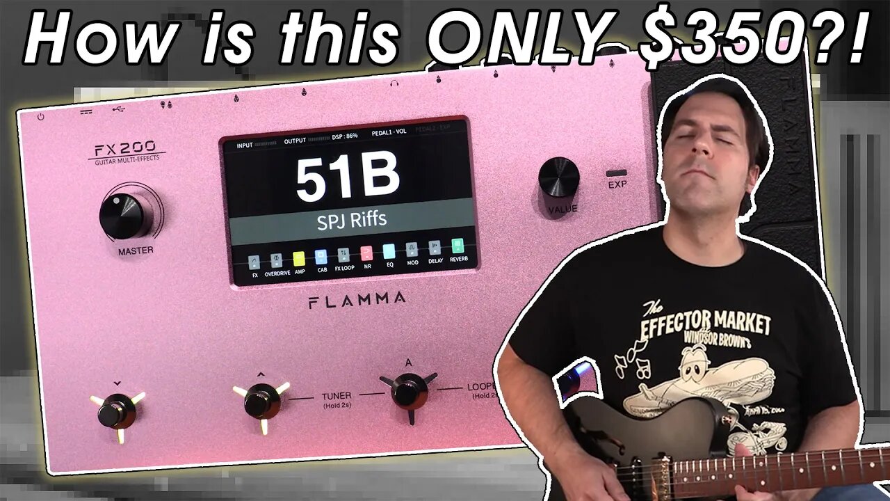 Flamma FX200 | Powerful, Pink & Only $350 | Stompbox Saturday