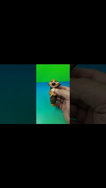 Timon from Disney's The Lion King 1 1/2 #fastfoodtoyreviews #disney #lionking