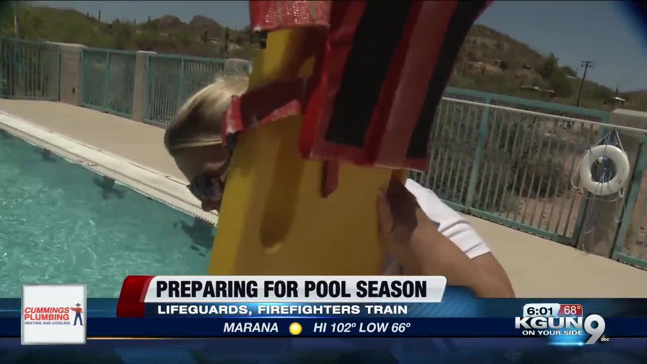 Lifeguards, firefighters join forces for pool training