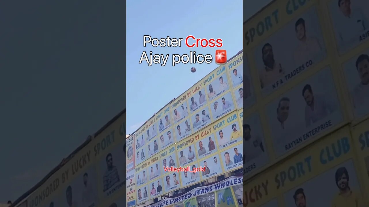 Poster cross 👀 by Ajay police 🚨