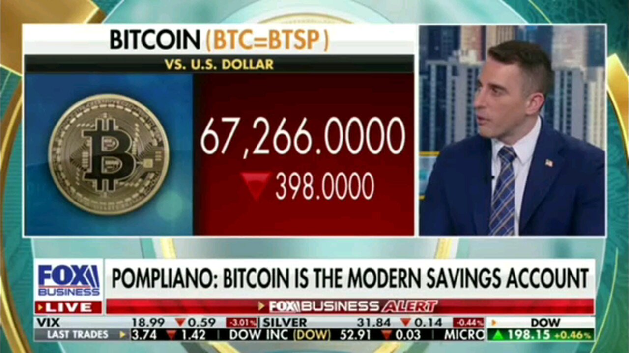 Anthony Pompliano Explaining Bitcoin Volatility On Mainstream Media