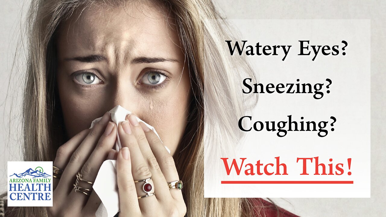 Watery Eyes, Sneezing, Coughing?? ... Watch This! || Natural Remedies for ALLERGIES