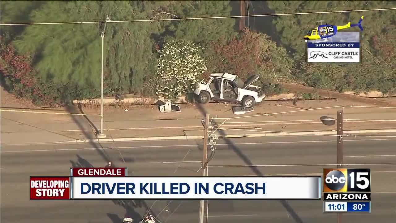 Driver killed in Glendale crash