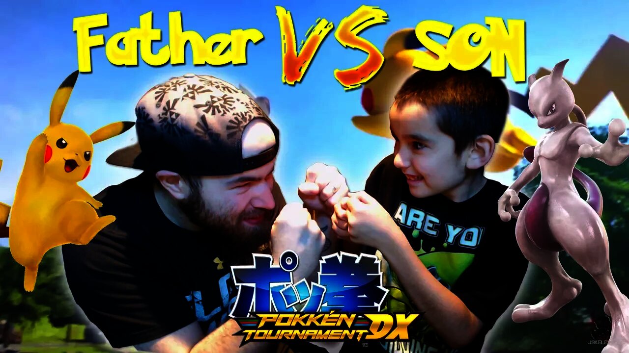 Pokken Tournament DX | FATHER VS SON SHOWDOWN! (Best of 3 Tournament)