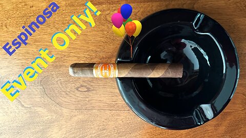 Trying then destroying the Event Only cigar from Espinosa, the Crema de Laranja.