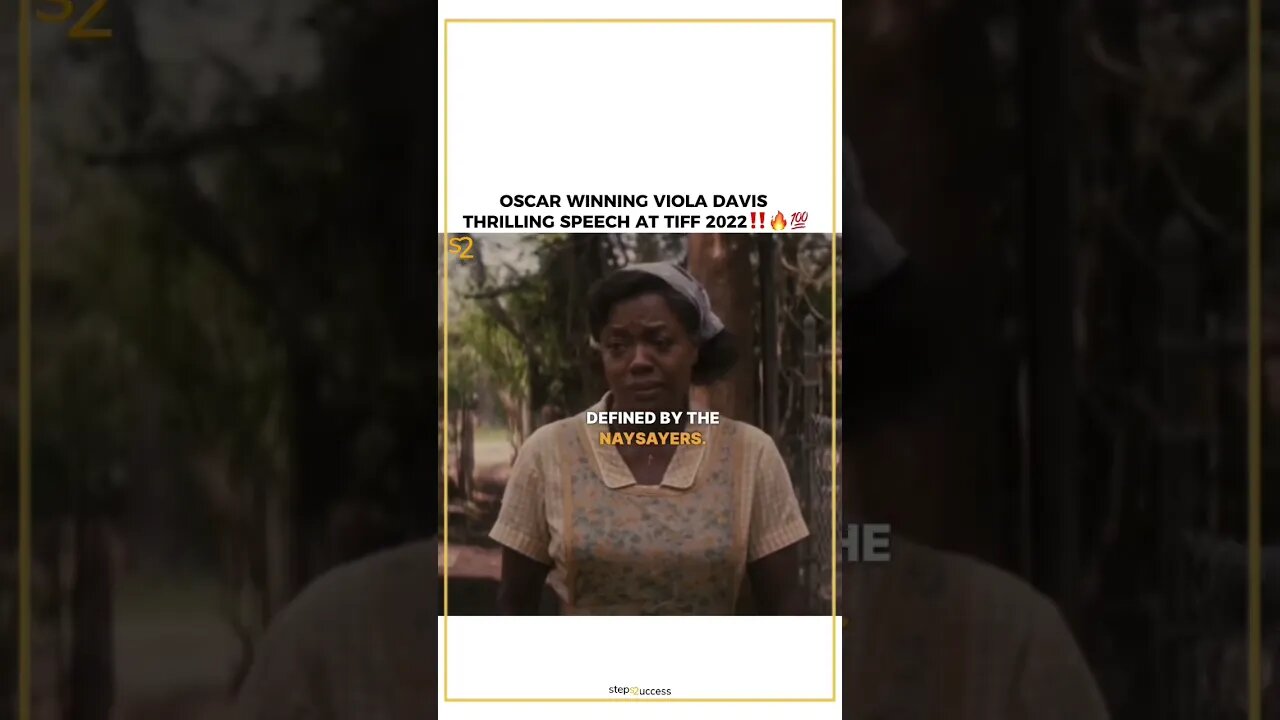 #ViolaDavis “Everything you ever wanted is on the other side of Fear” Tighten Up💪 #shorts