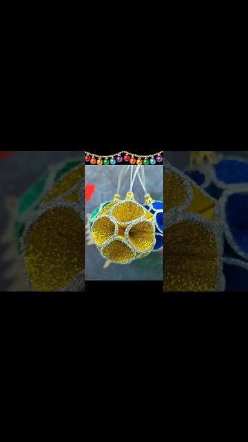WoW! Best Handmade Christmas Ornaments🎄DIY Christmas Ball🎄Eva Foam Christmas Craft 2023 #craft