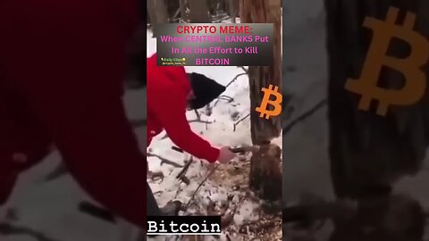 CRYPTO MEME: When CENTRAL BANKS Put In All the Effort to Kill BITCOIN #crypto #bitcoin #centralbanks