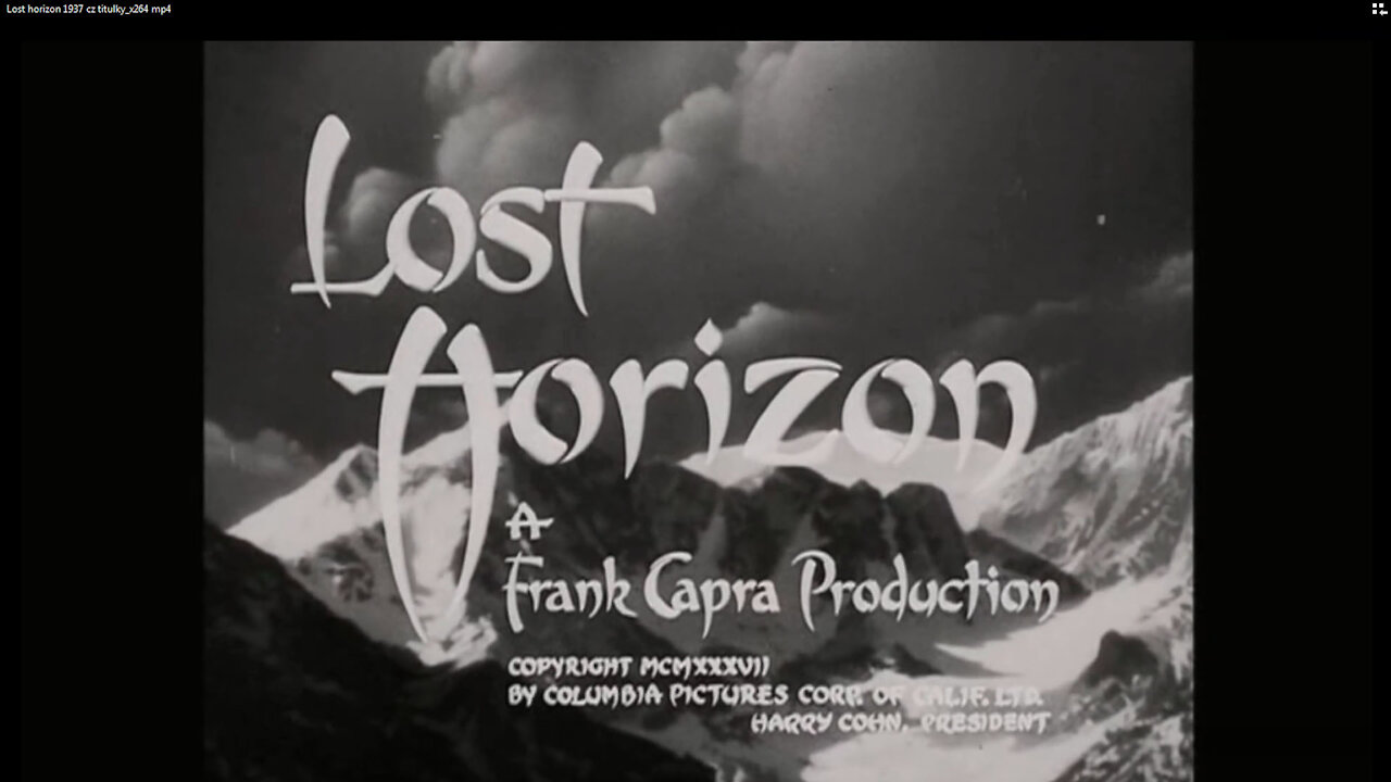 Film Ztracený obzor - Lost Horizon 1937