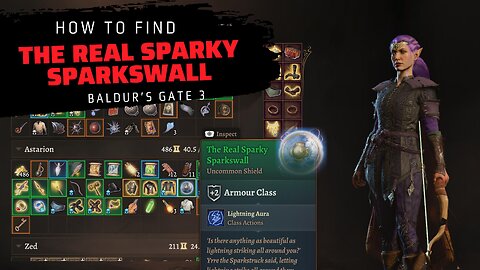 The Real Sparky Sparkswall | Baldur's Gate 3