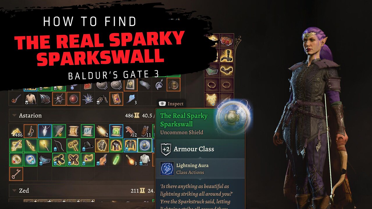 The Real Sparky Sparkswall | Baldur's Gate 3