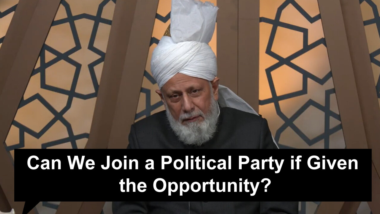 Can We Join a Political Party if Given the Opportunity?