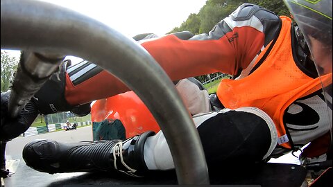 Windrick BSA Lightning full lap of Cadwell Park