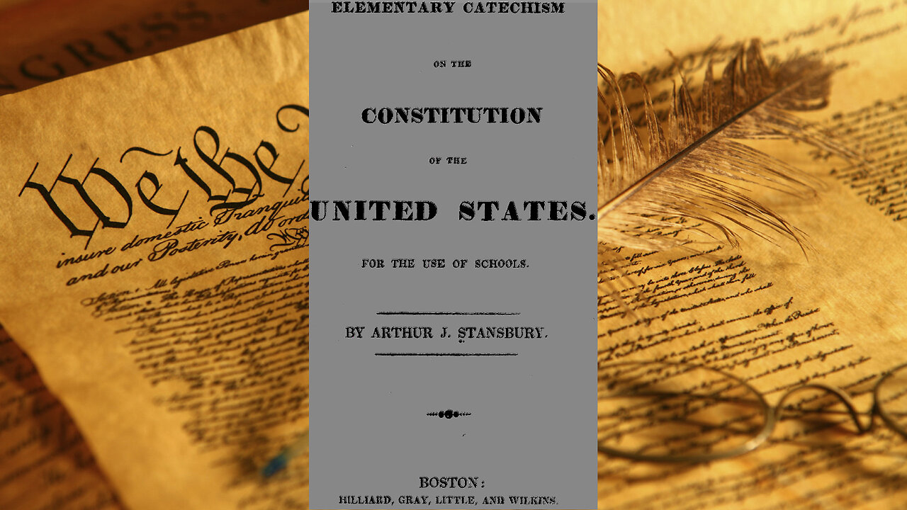 A Constitution Catechism - Constitutional Illiteracy