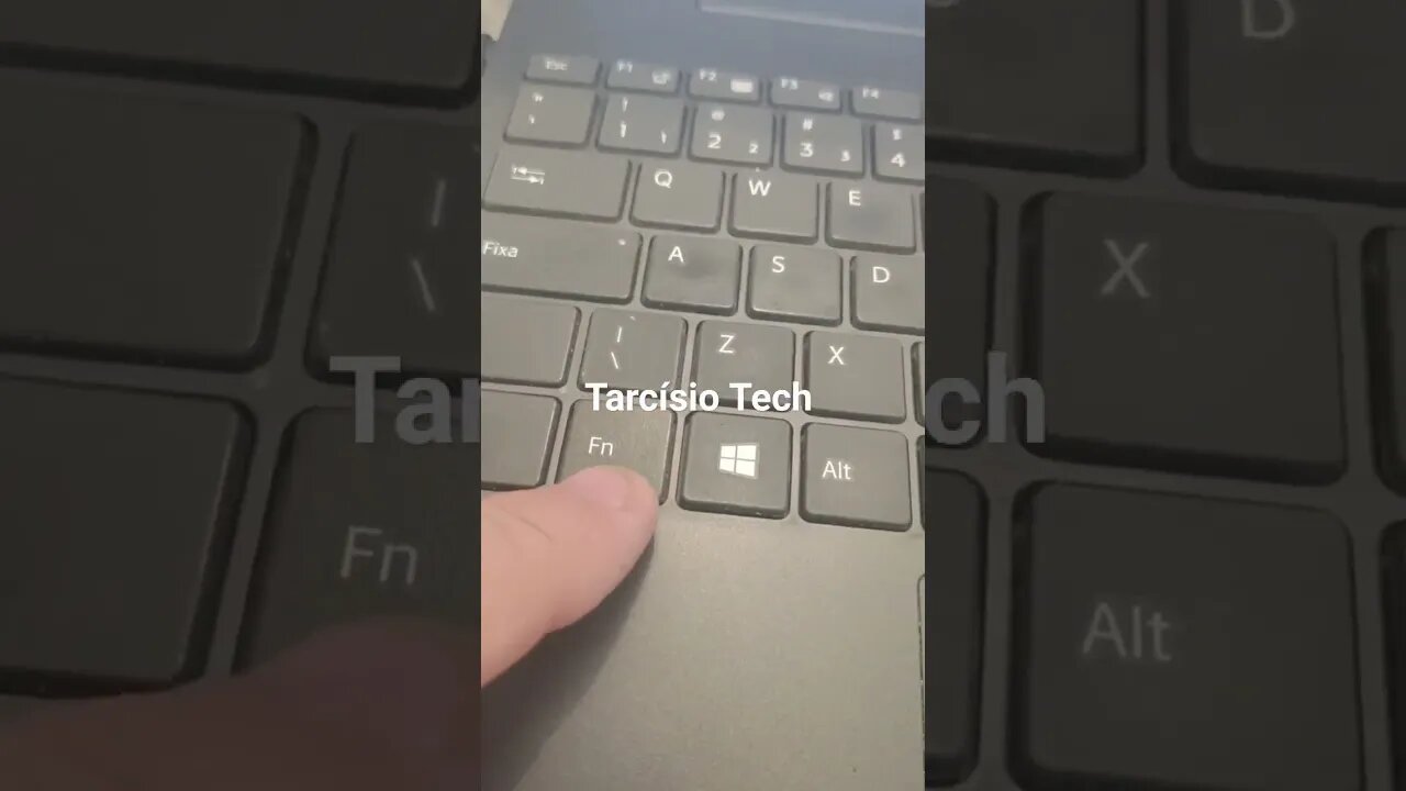 Funcionalidades do teclado do notebook #shorts