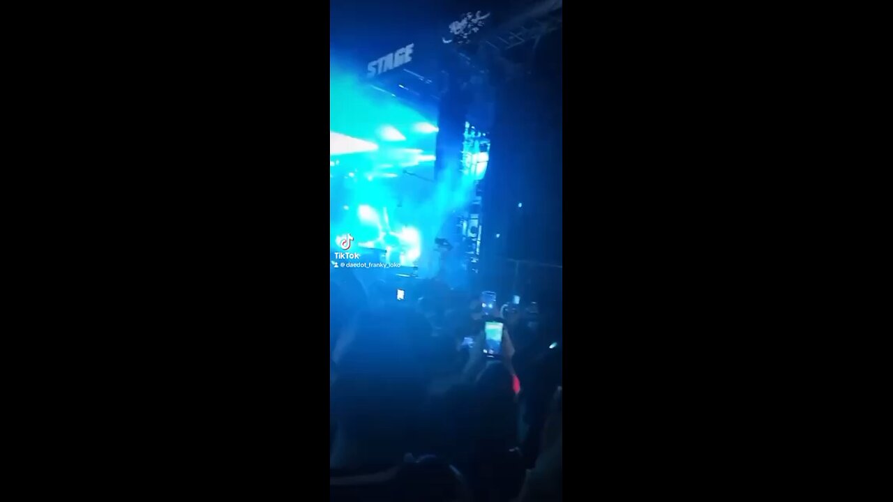 Dae dot at the show , lil uzi vert, lil yacht , chief need