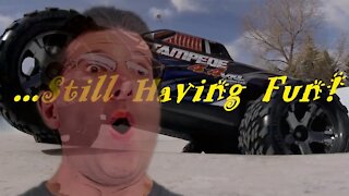 CLICK BAIT: Traxxas Stampede 4x4 DESTROYS Skate Park!