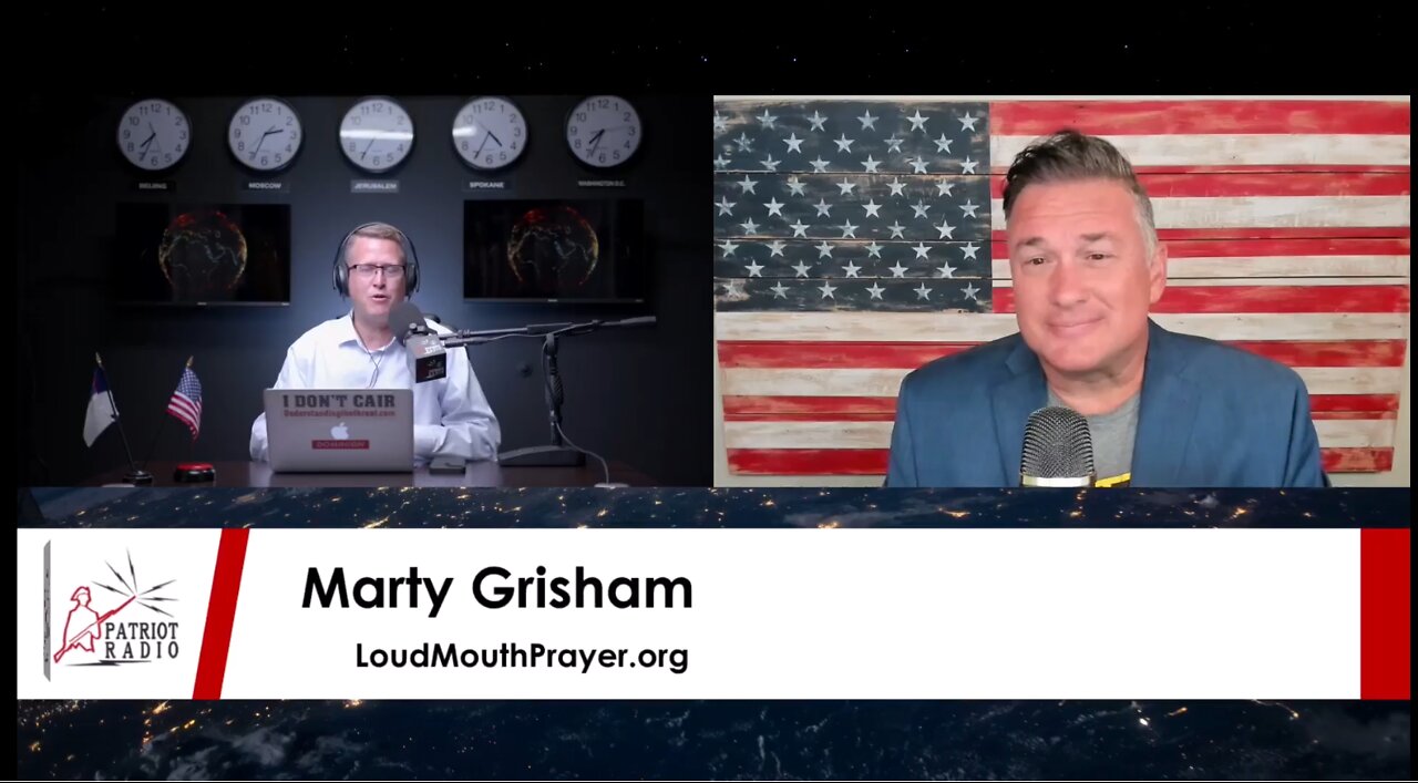 Prayer | Loudmouth Prayer | Patriot Radio Interview of Marty Grisham of Loudmouth Prayer