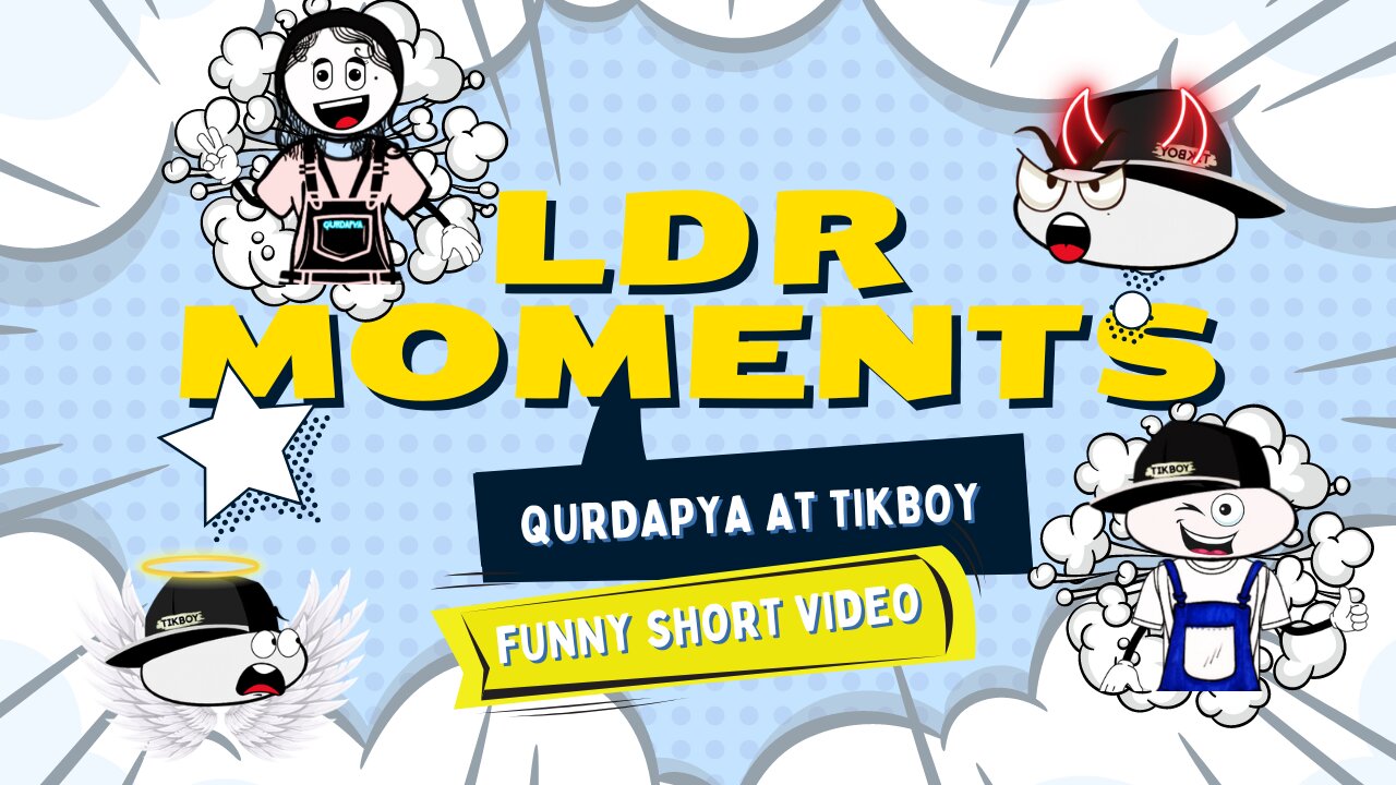 LDR funny moment (comedy comics animation)