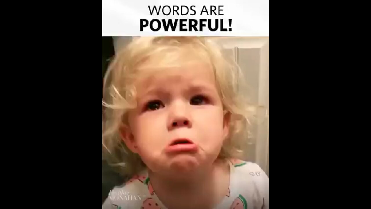 Words ARE powerful 🙏👊🙏