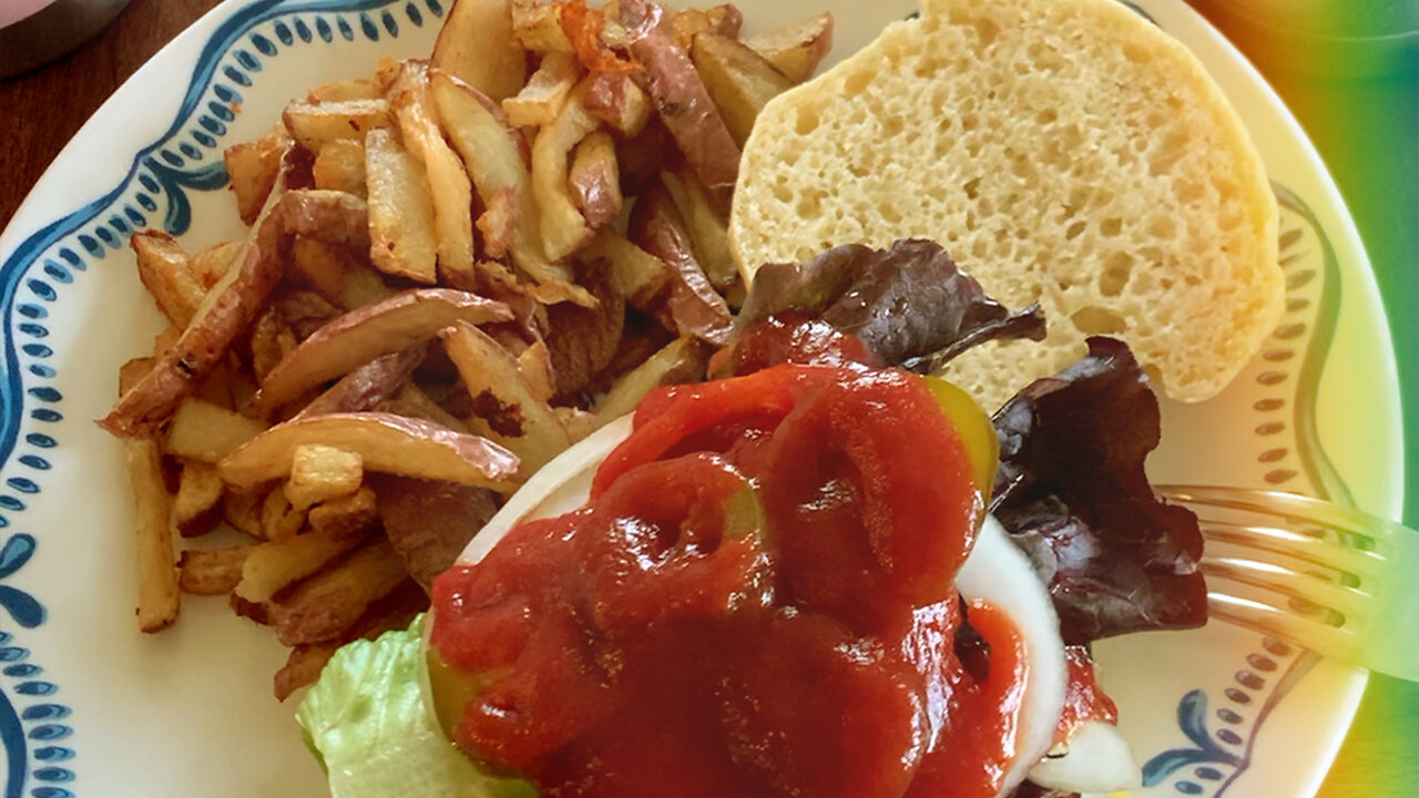 Burger Night! Locally Sourced and Made Fresh at Home