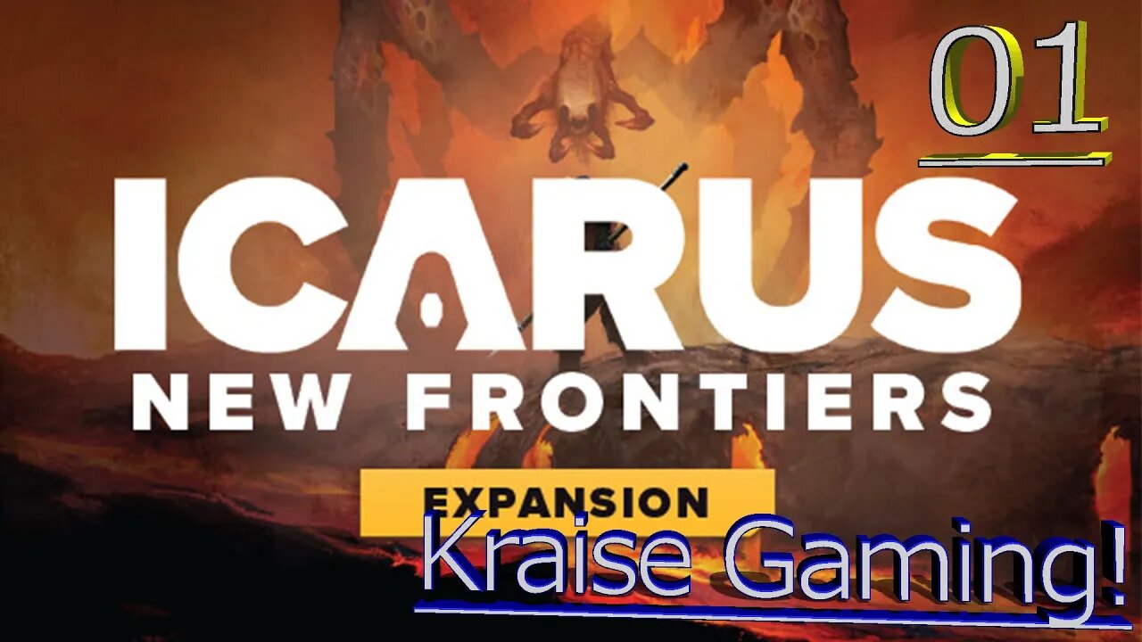 #01: A New Hosted/Dedicated World To Explore & Die In! - Icarus: New Frontiers! - By Kraise Gaming!