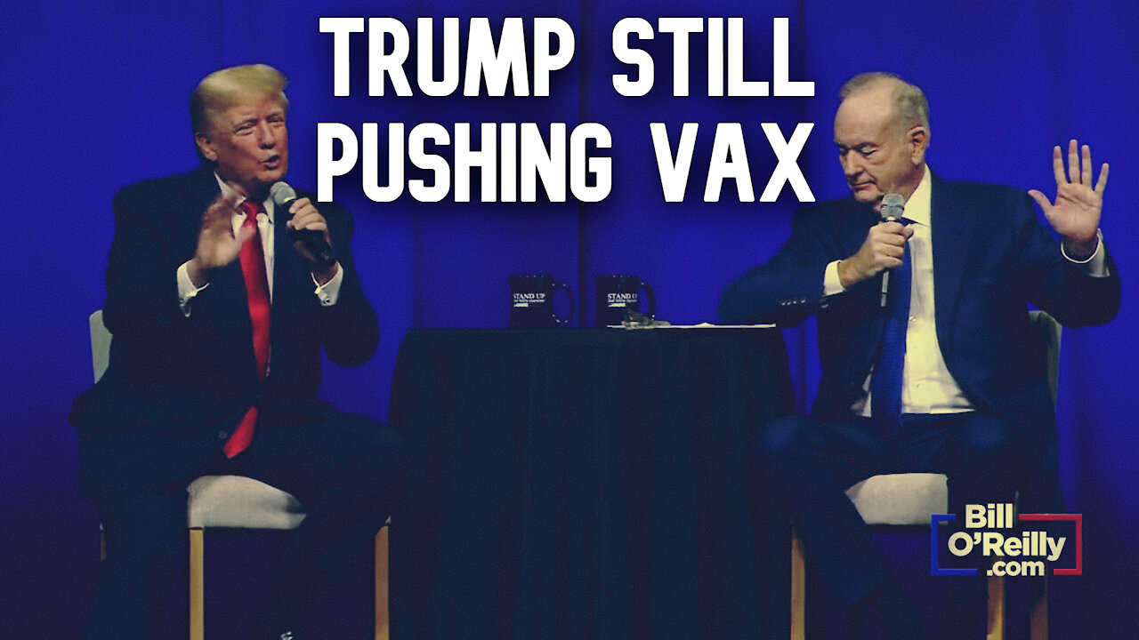 Trump Still Pushing Vax, One of History's Greatest Abuses