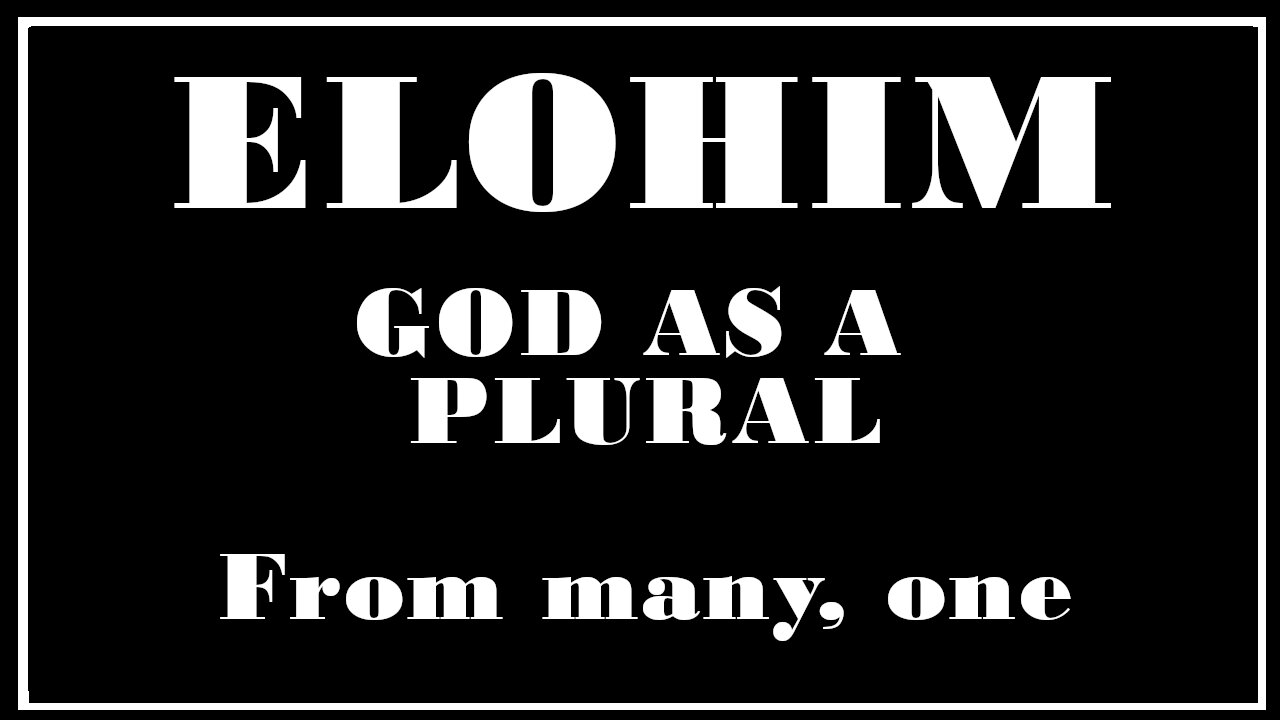 Esoterica: Is GOD a Plural -The Goal Of Life