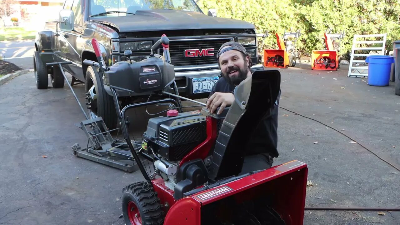 How to Fix Repair Craftsman Cub Cadet Troy Bilt Snow Blower Joy Stick Chute That Won't Turn #fixed