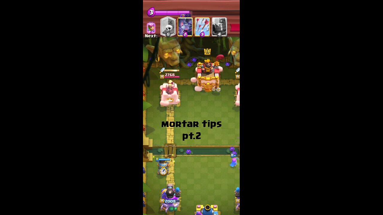 Clash royale mortar tips